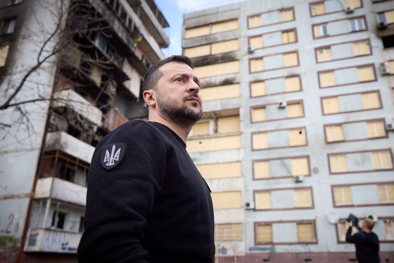 Zelenskiy expresses concern over tense situation in Bakhmut.