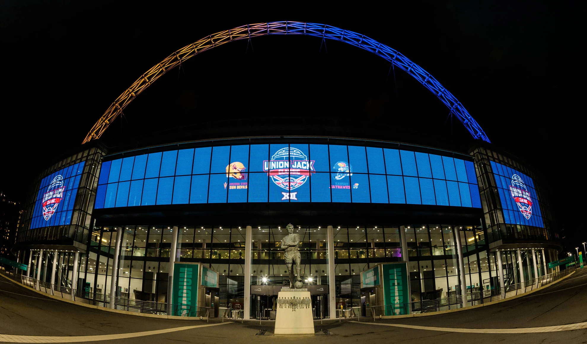 Featured image for Arizona State and Kansas to Clash at Wembley Stadium in 2026 Union Jack Classic