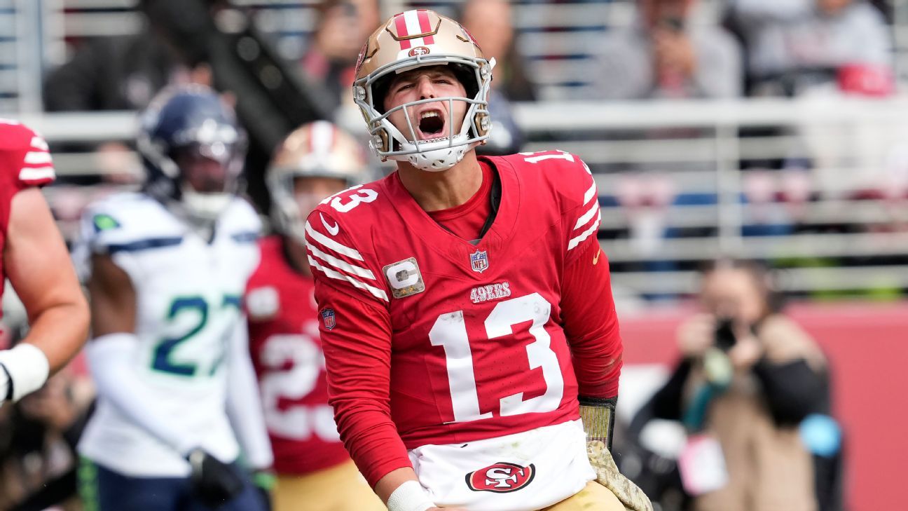 Brock Purdy to Start for 49ers Against Jaguars After Toe Injury