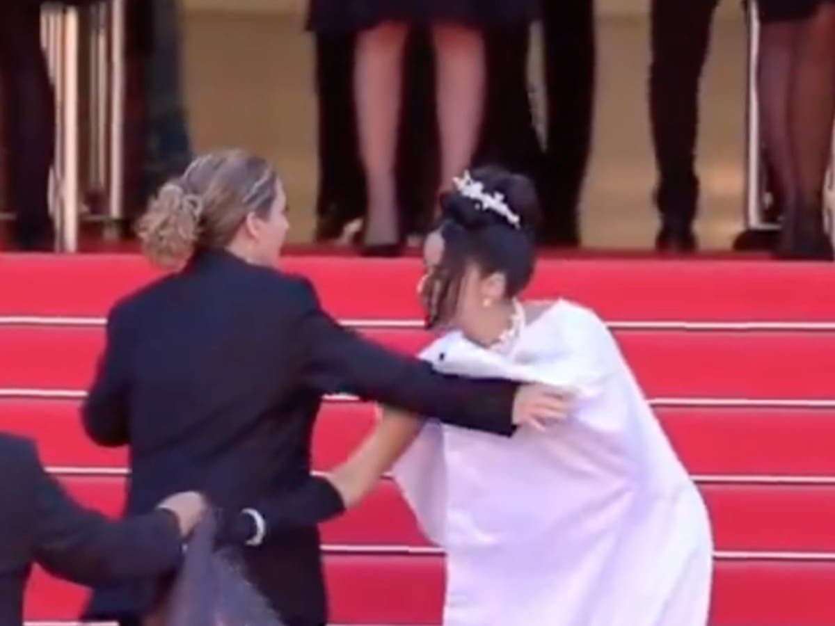 Featured image for Massiel Taveras Clashes with Cannes Security Guard After Kelly Rowland Incident