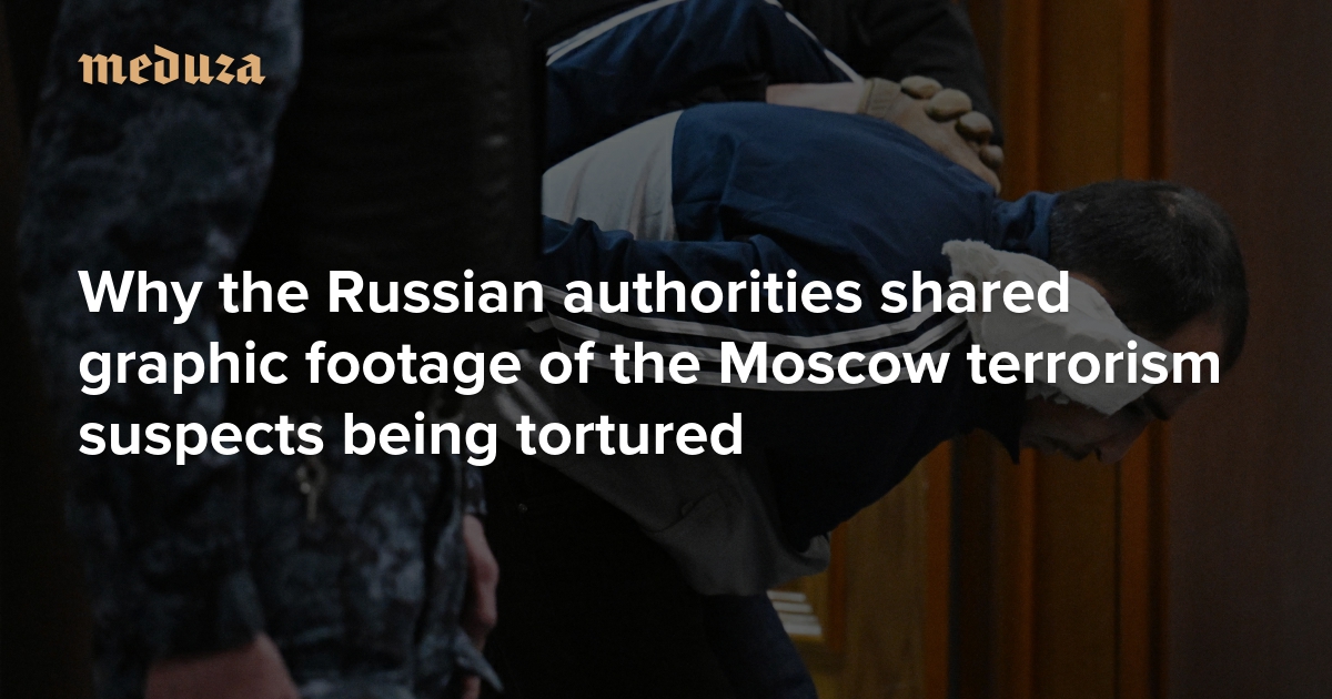 "Russian Security Services' Brutal Treatment of Terror Suspects Sparks International Outcry"