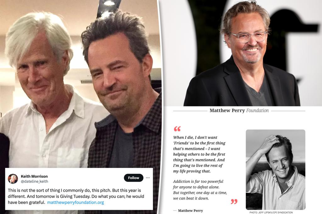 Featured image for Matthew Perry's Legacy Lives on Through His Foundation and Family's Commitment to Helping Others