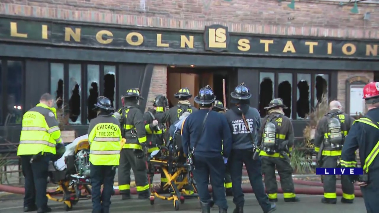 "Chicago Firefighter Critically Injured Battling Lincoln Park Restaurant Blaze"