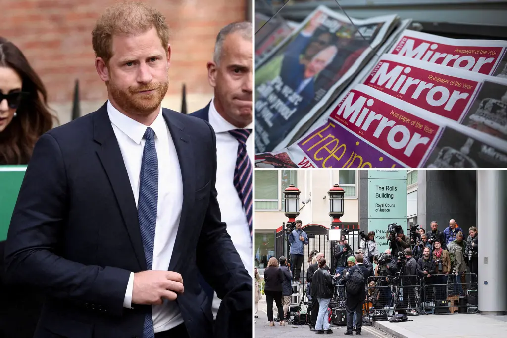 Prince Harry misses first day of court trial against British tabloid.