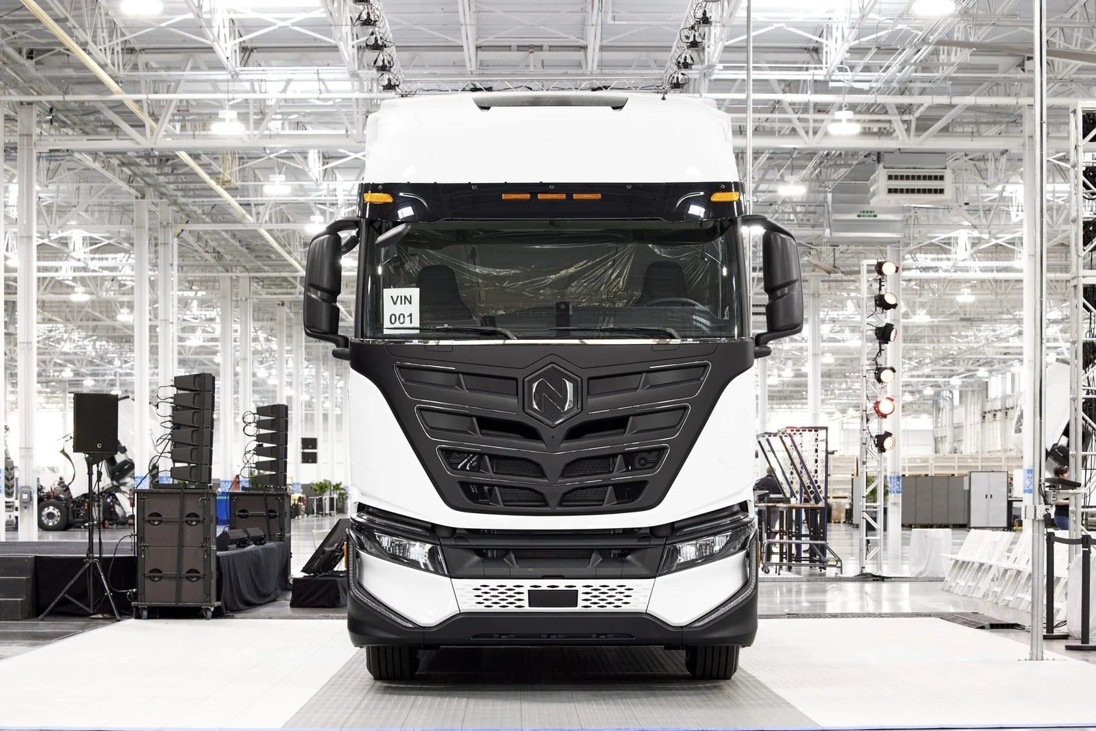 Suspicious Fire Destroys Multiple Electric Trucks at Nikola HQ