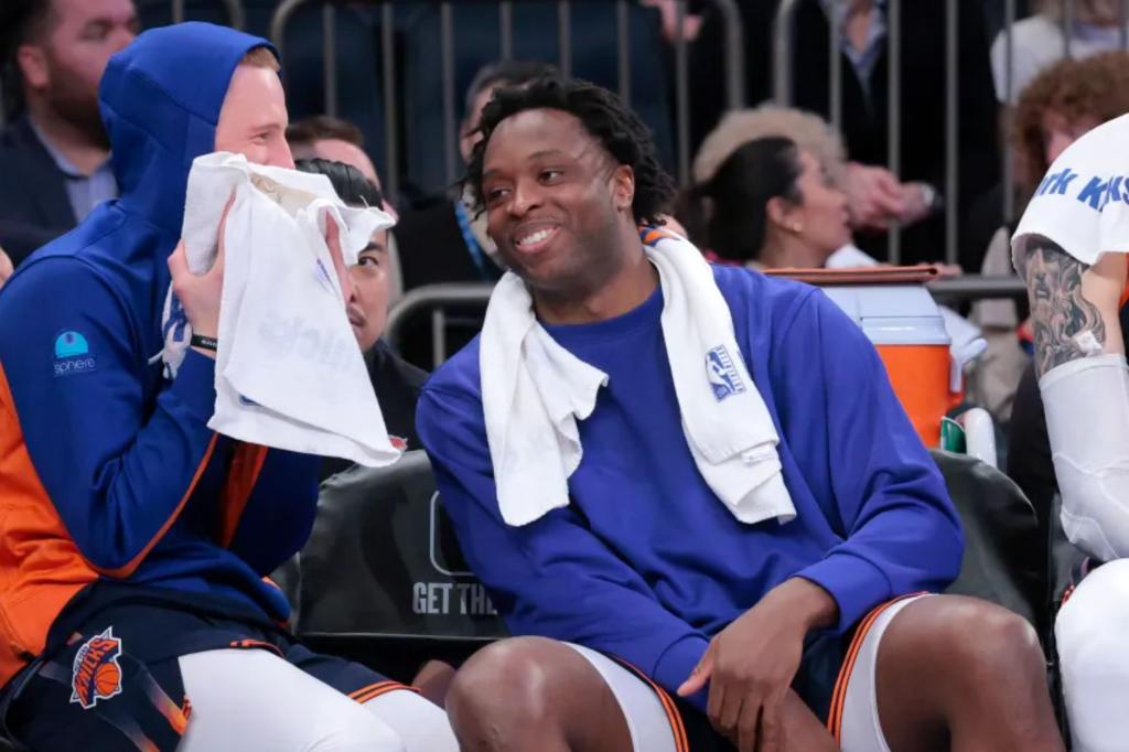 Featured image for "Knicks' OG Anunoby's Tennis Elbow Injury and Potential Return"