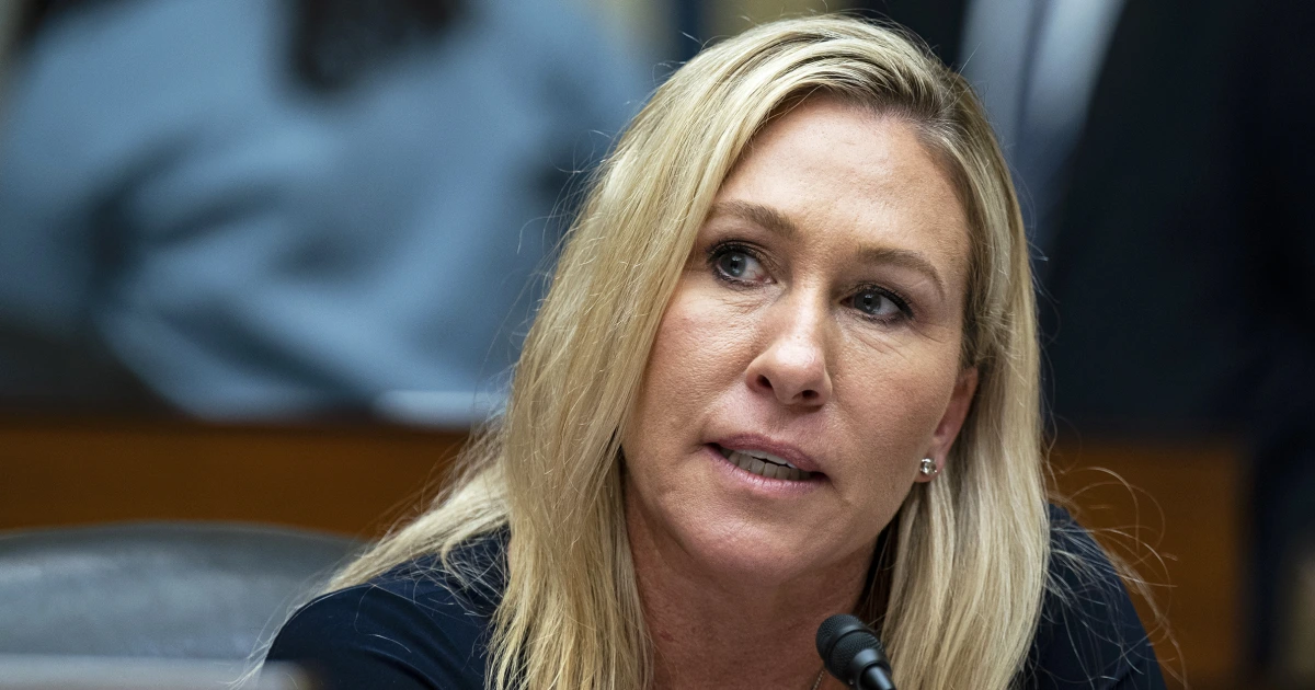 Twitter Limits Marjorie Taylor Greene's Congressional Account Access