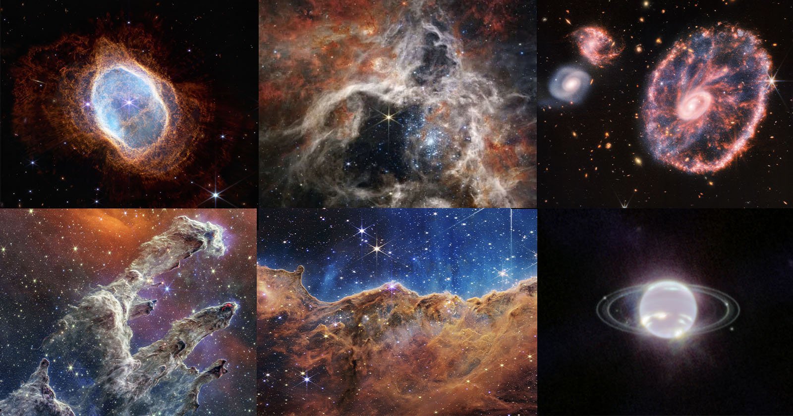"New Images of Universe Captured by NASA's James Webb Telescope"