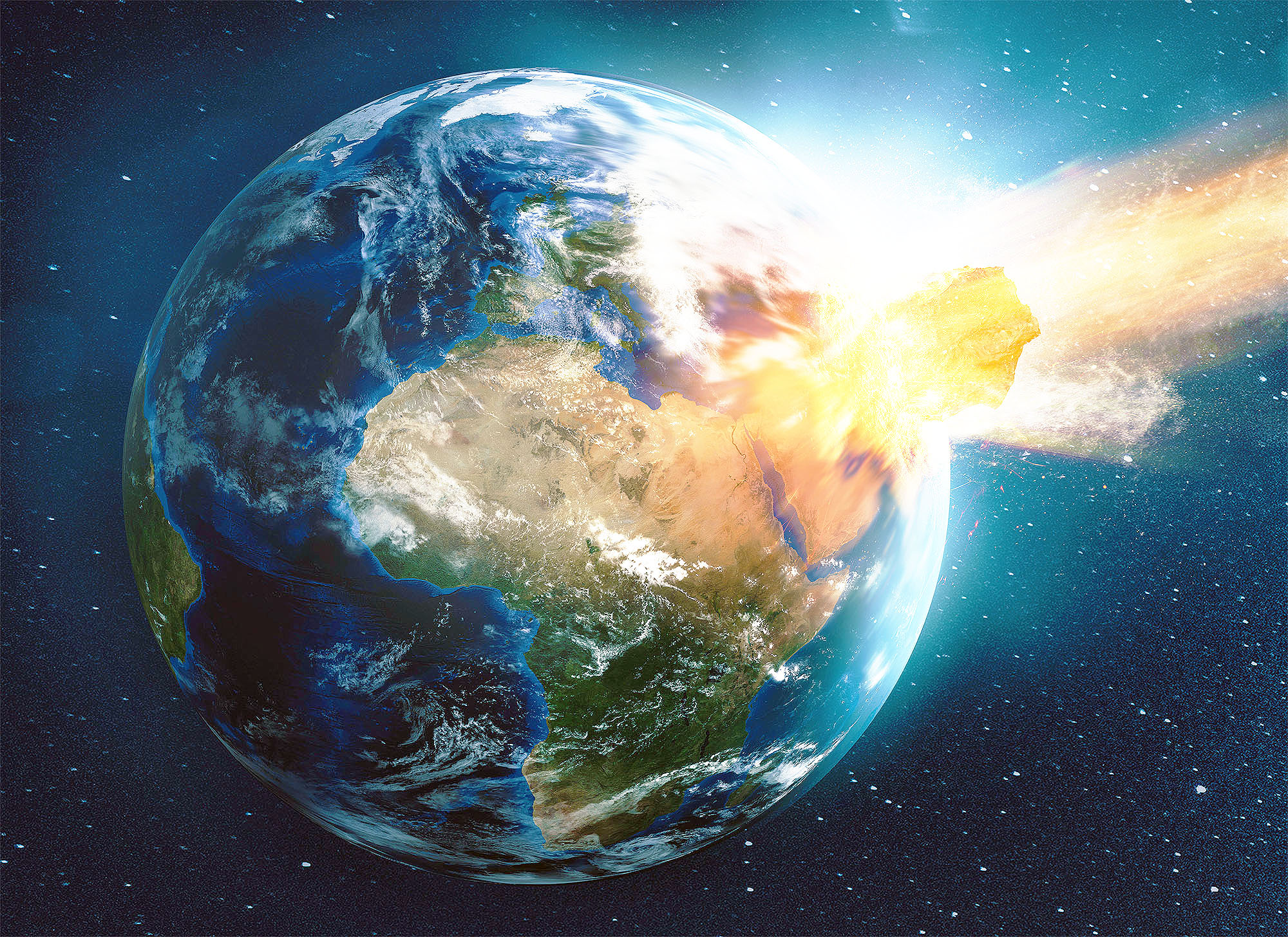 Asteroids of various sizes and speeds set to pass by Earth this week.