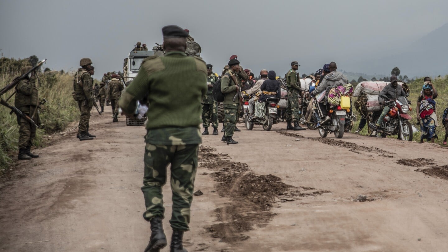 Featured image for Rwanda-backed rebels showcase recruits, sparking Congo peace concerns