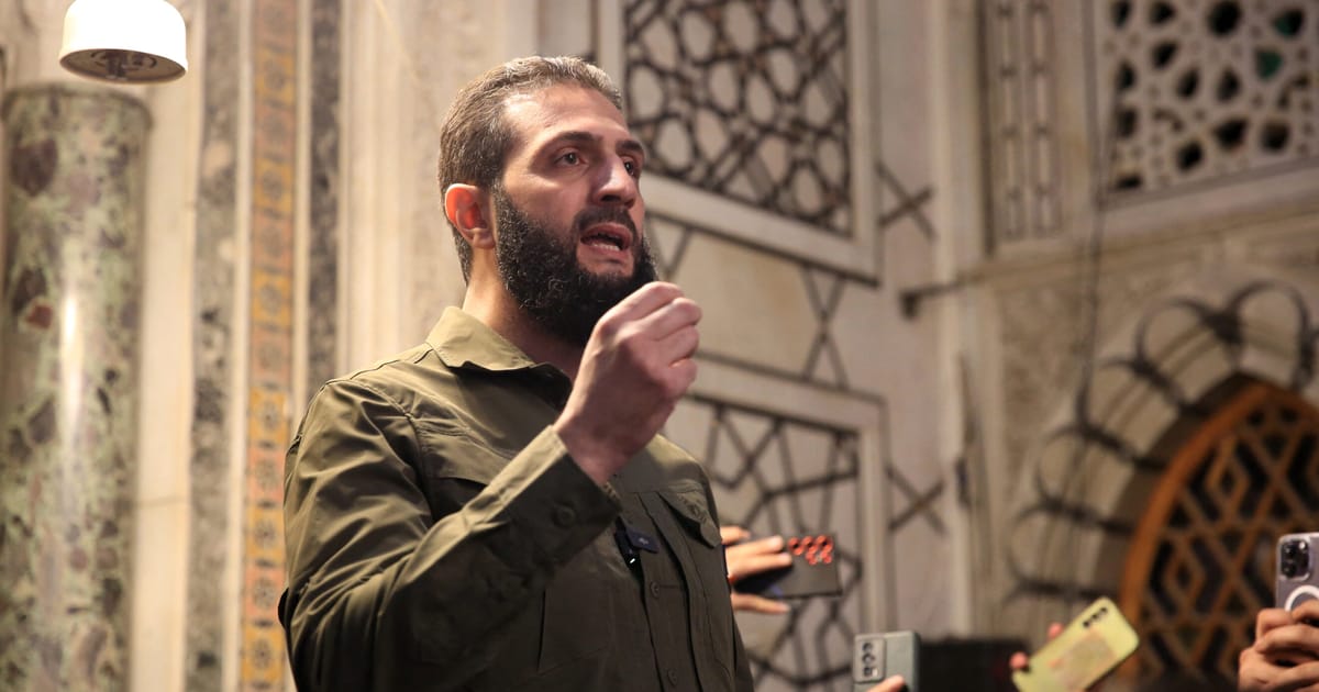 Syrian Rebel Leader al-Golani: From Jihadist to Politician
