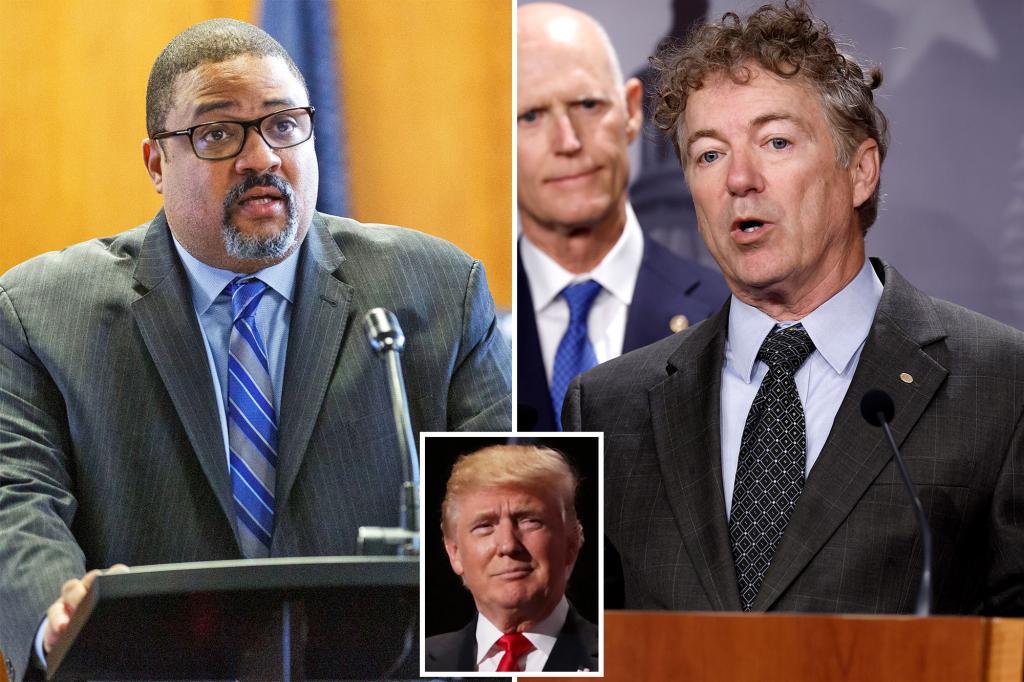 GOP's Efforts to Shield Trump from Indictment Face Resistance from Manhattan DA and Rand Paul