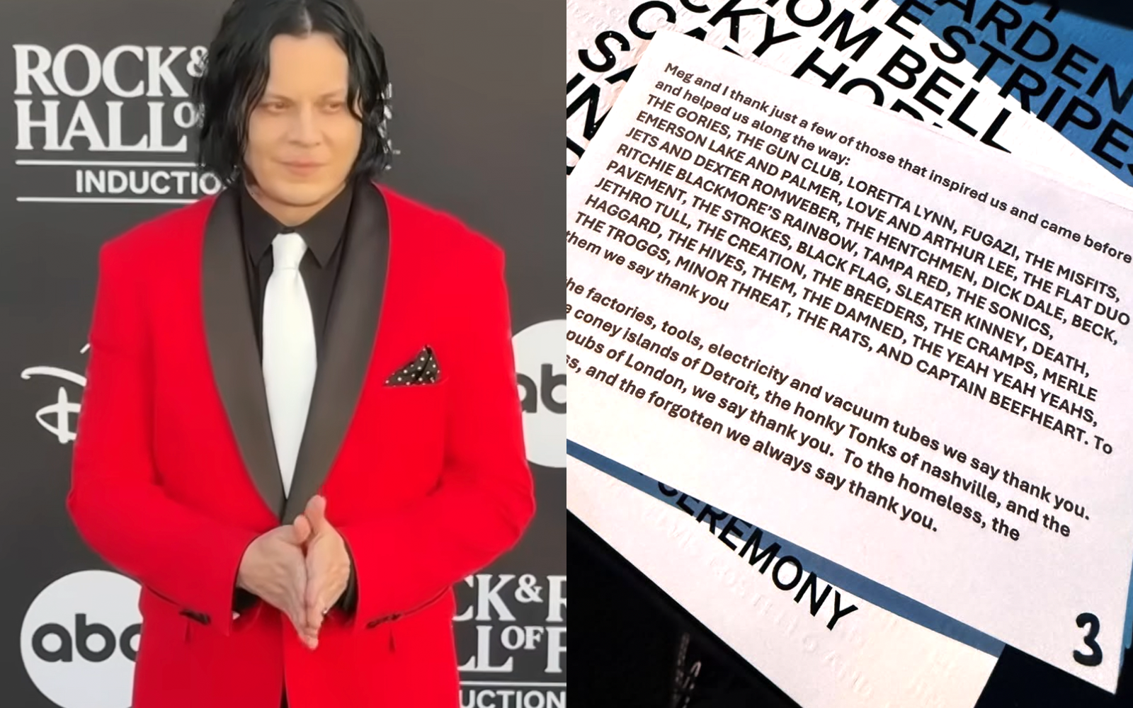 Featured image for Jack White Advocates for More Rock Hall Inductees and Reflects on Meg White