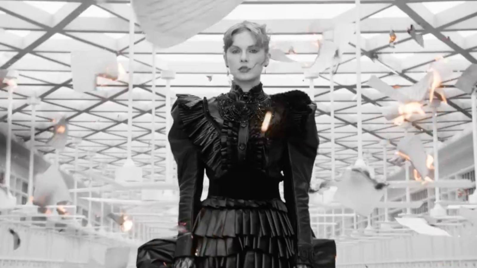 "Taylor Swift's 'The Tortured Poets Department': Dystopic Trailer, Anxiety Battles, and Record-Breaking Pre-Saves"