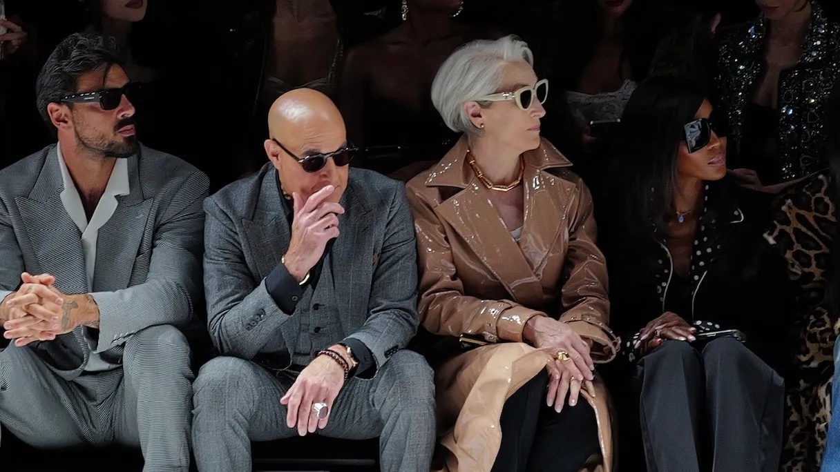 Featured image for Celebrities and 'Devil Wears Prada' Cast Make Headlines at Milan Fashion Week
