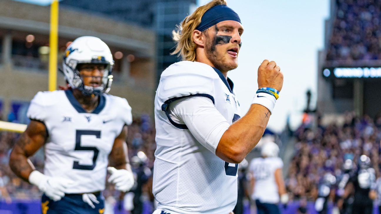 Featured image for WVU's Greene to Start as QB Against Baylor: Predictions and Viewing Info