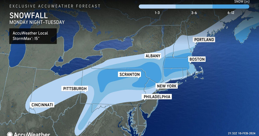 "Northeast Braces for Winter Storm Bringing Significant Snowfall"