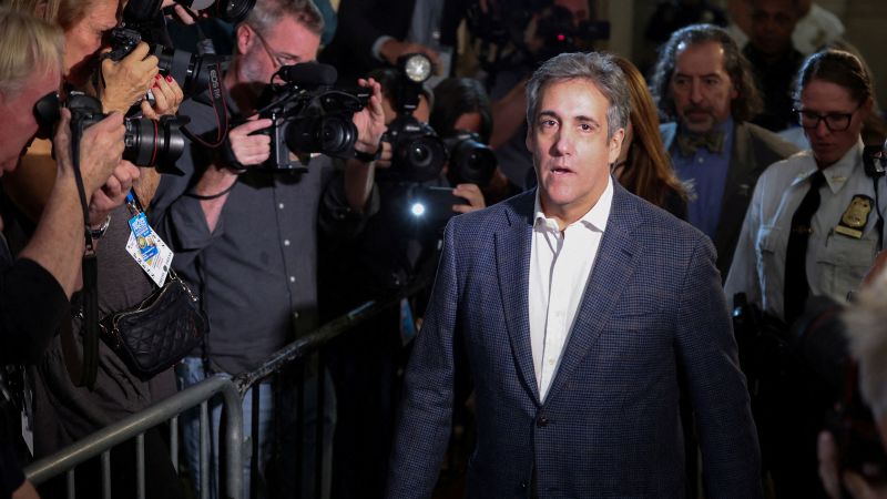 "Key revelations from Michael Cohen's explosive testimony against Trump in fraud trial"