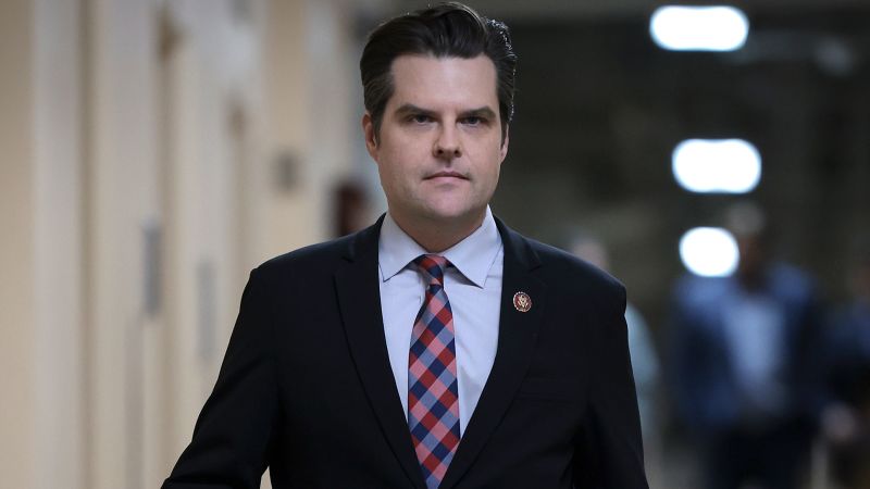 House Ethics Committee to Decide on Gaetz Report Release