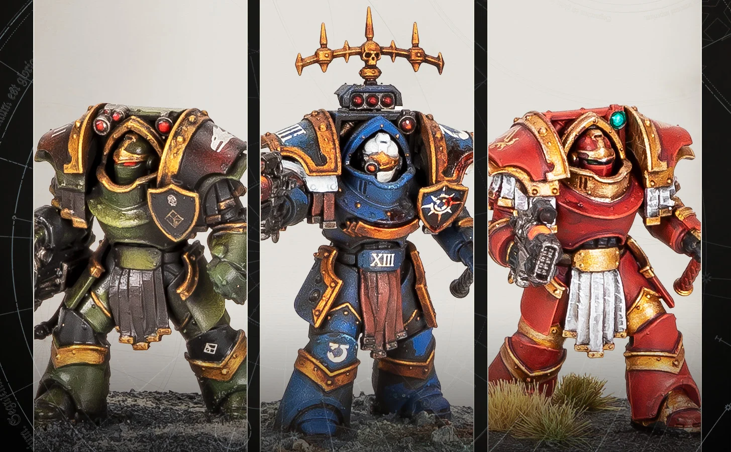 Horus Heresy Elite Steeled: Horus Heresy Studio Highlights Cataphractii Terminators