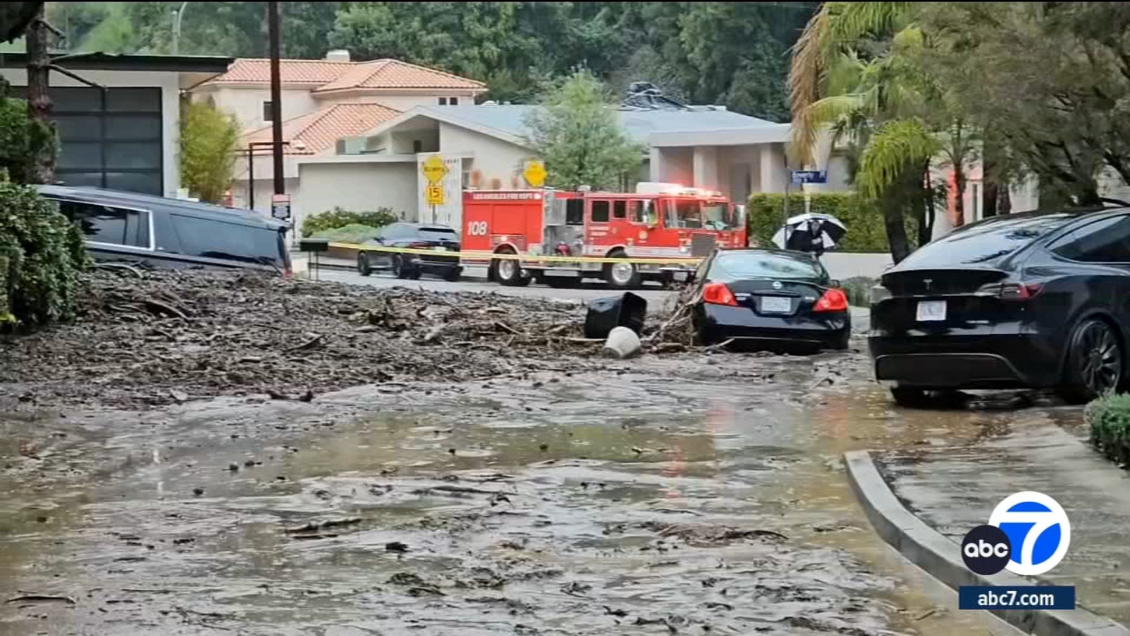 "California Storm Triggers Hundreds of Mudslides and Tornado Warning"