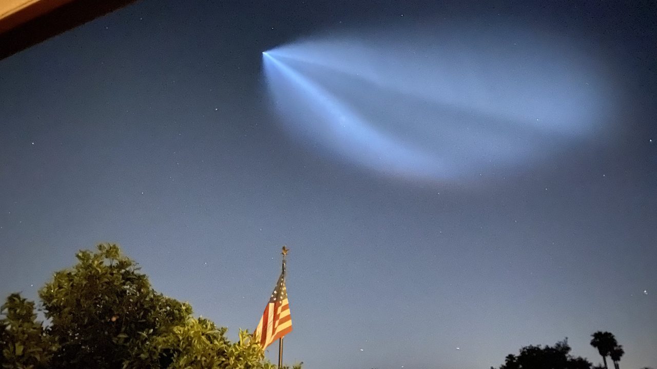 "SpaceX's Successful Rocket Launch and Starlink Mission Illuminate San Diego Skies"