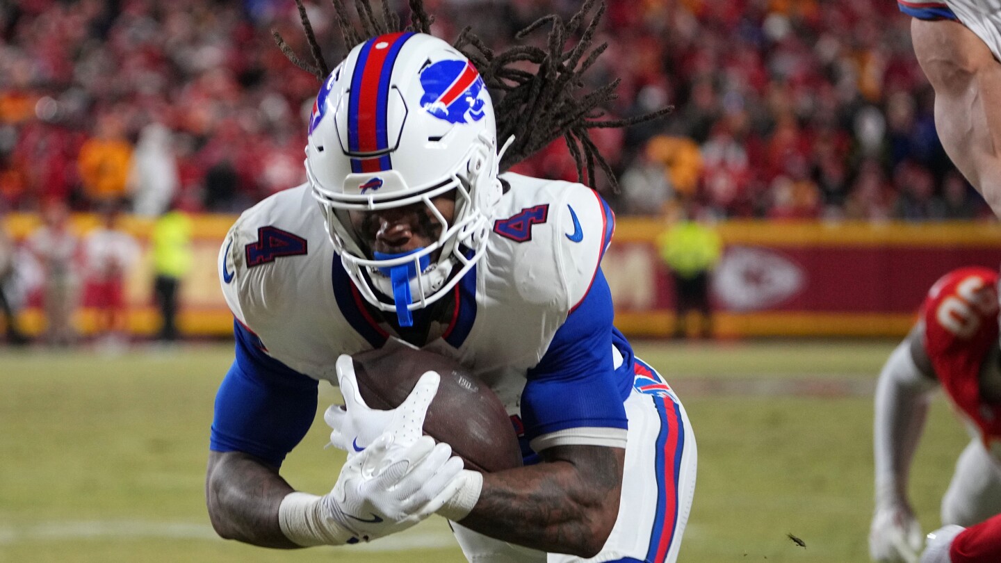 Bills and James Cook Reach $48M Contract Extension