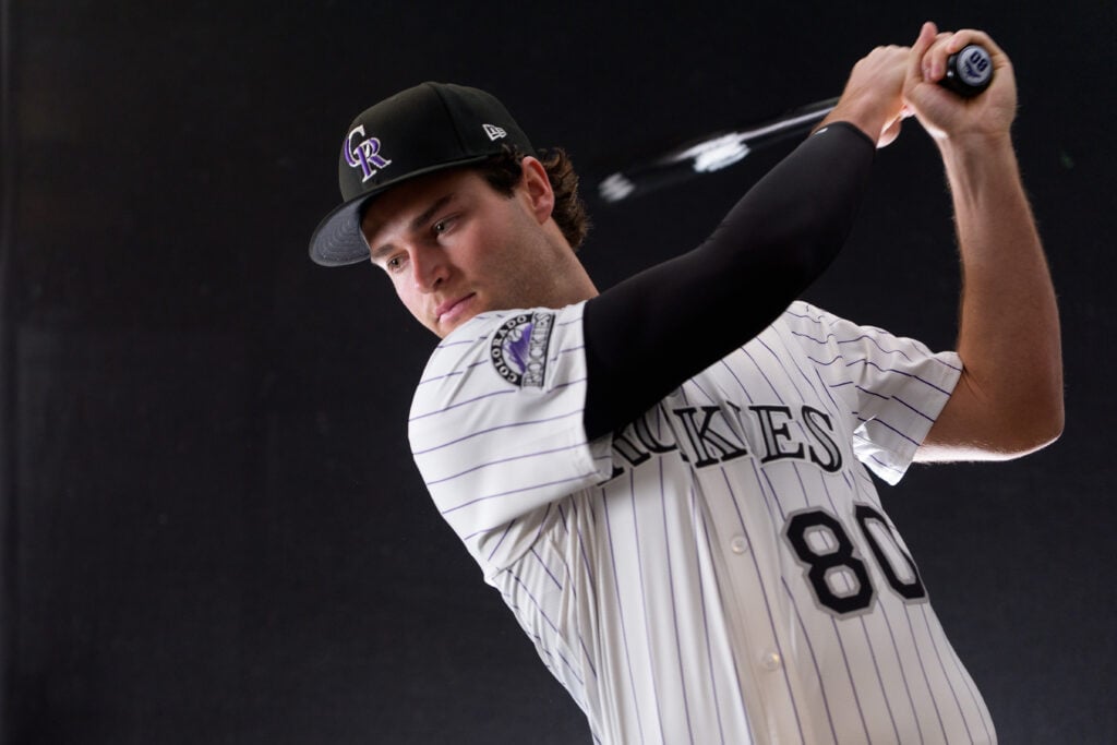 Featured image for Kyle Karros, son of Eric Karros, makes MLB debut with key RBI