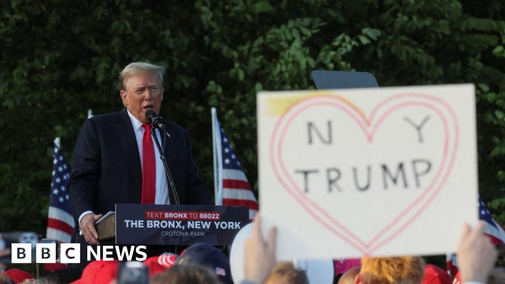 Trump Courts Black and Latino Voters with Bronx Rally Amid Controversy