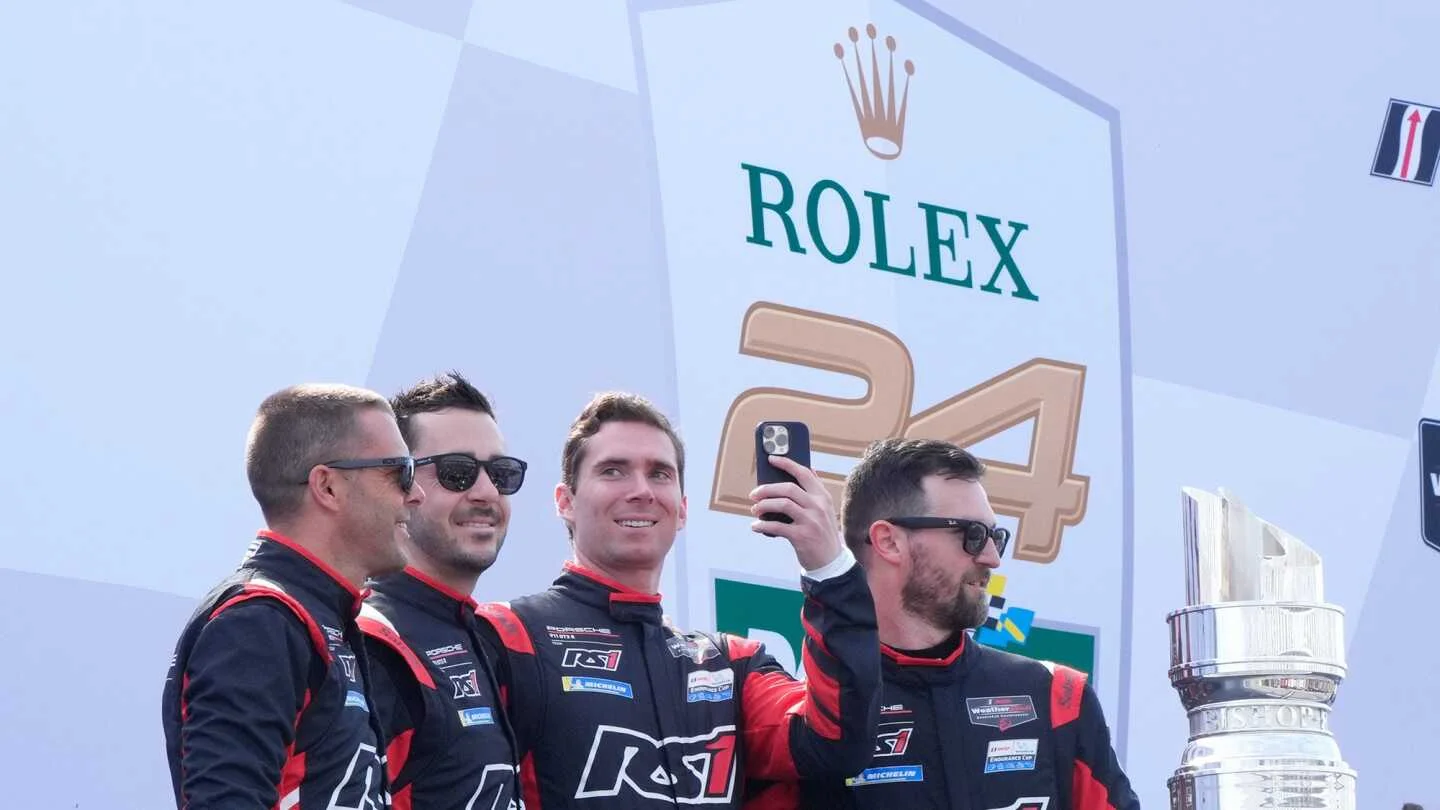 Porsche Penske tops Daytona as Rolex 24 opens in a tense night battle