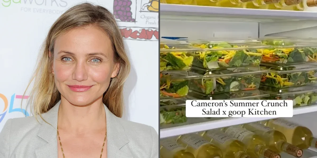Featured image for Cameron Diaz's Fridge: Plastic Containers or Immaculate Kitchen?