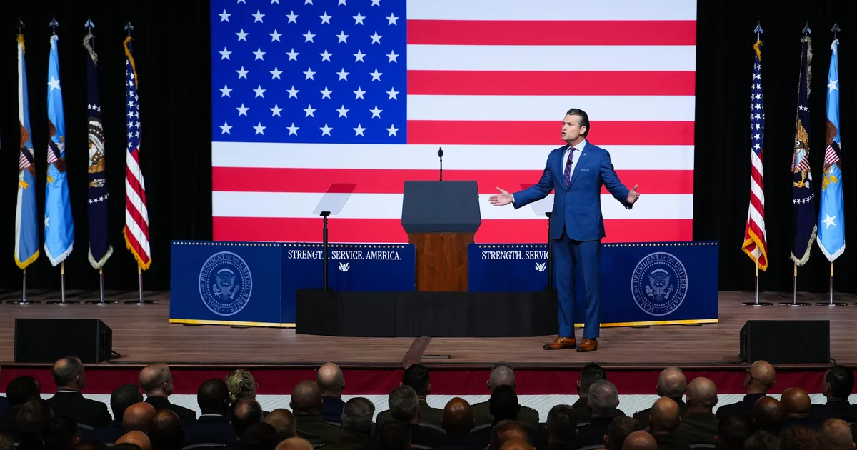 Featured image for President Trump and Hegseth Meet with Top Military Leaders at Quantico