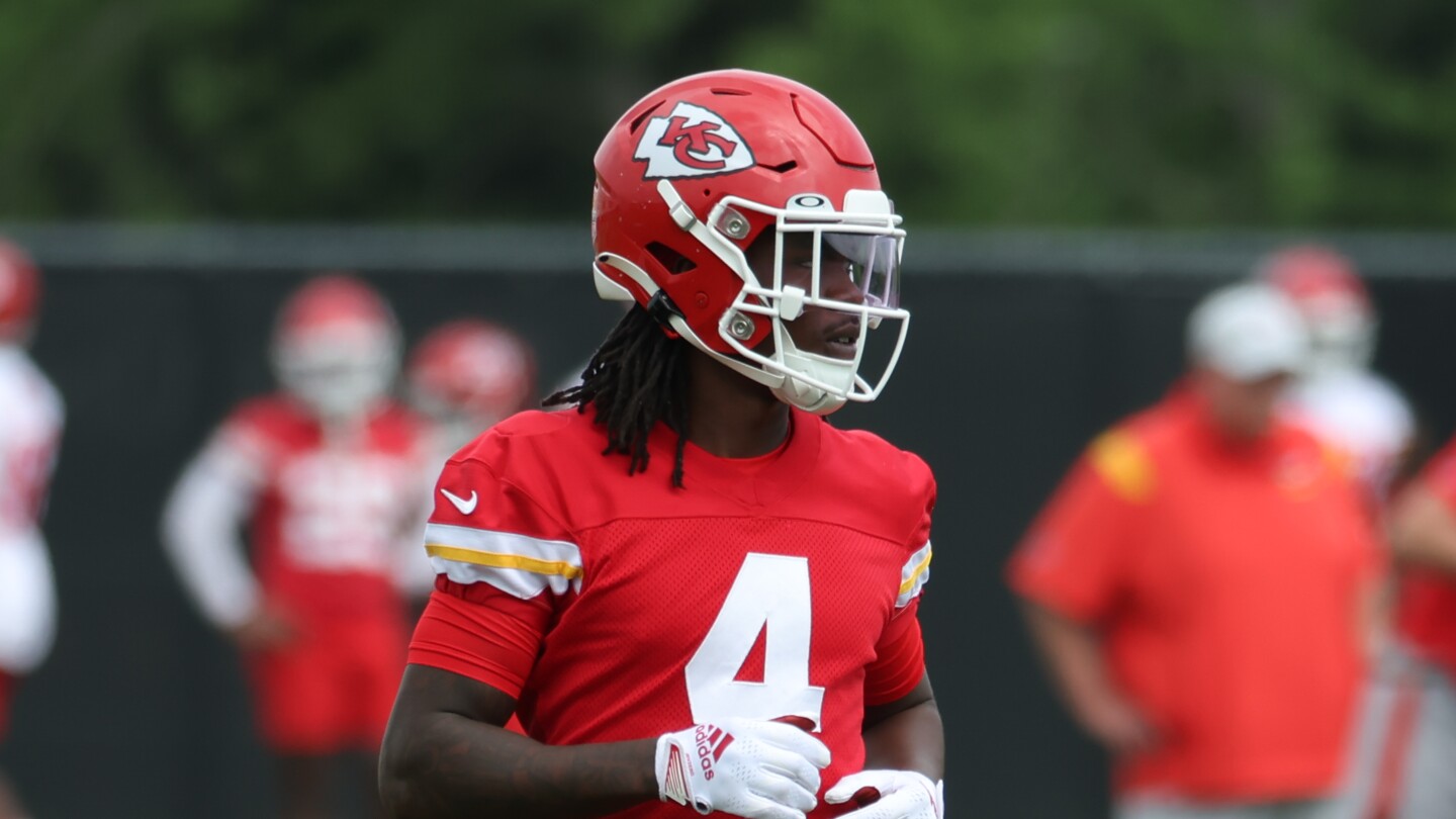 Featured image for Rashee Rice Embraces Intense Training at Chiefs' Camp