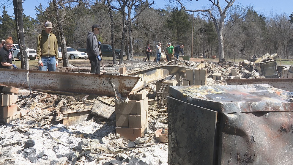 Oklahoma Wildfires Leave Trail of Devastation and Destruction.