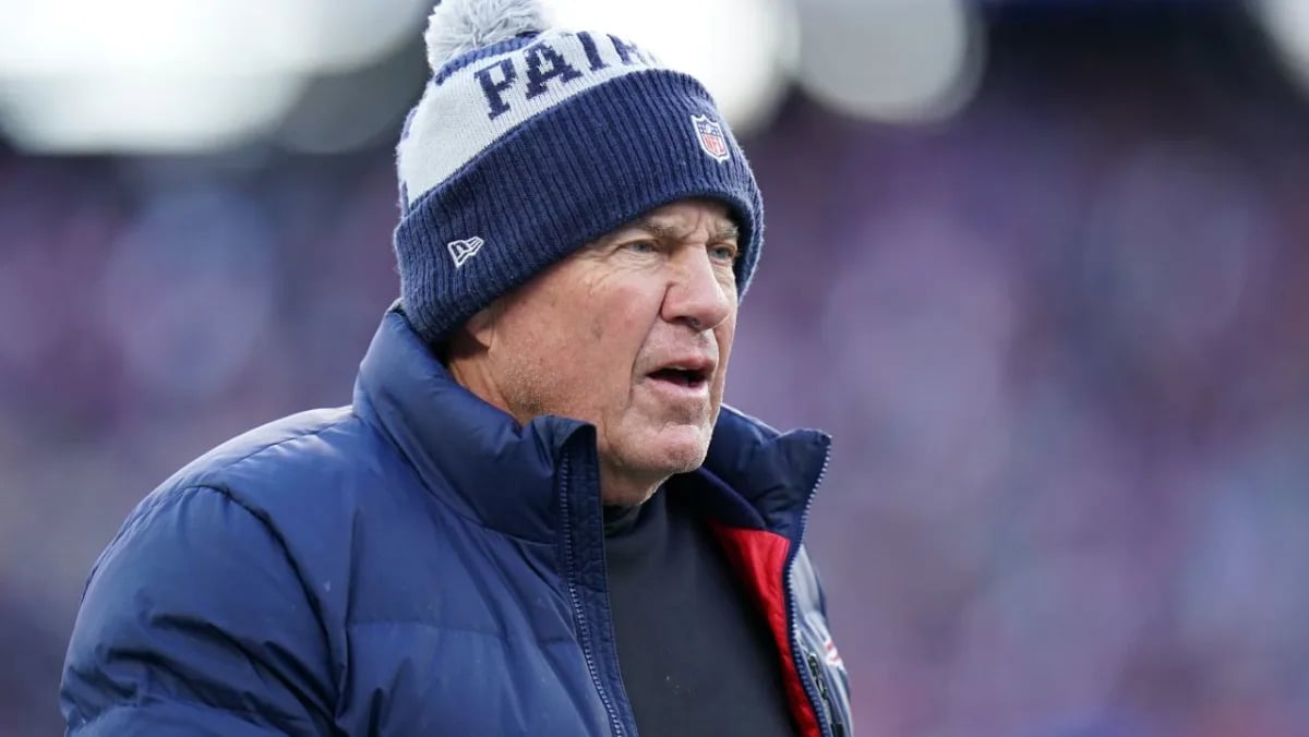 Featured image for "Speculation Swirls as Teams Vie for Meeting with Bill Belichick Amidst Uncertain Future"