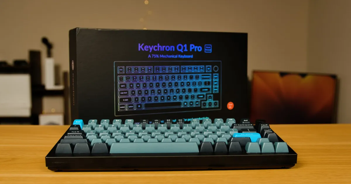 Featured image for "Keychron Q1 Pro: The Ultimate Mechanical Keyboard Review"