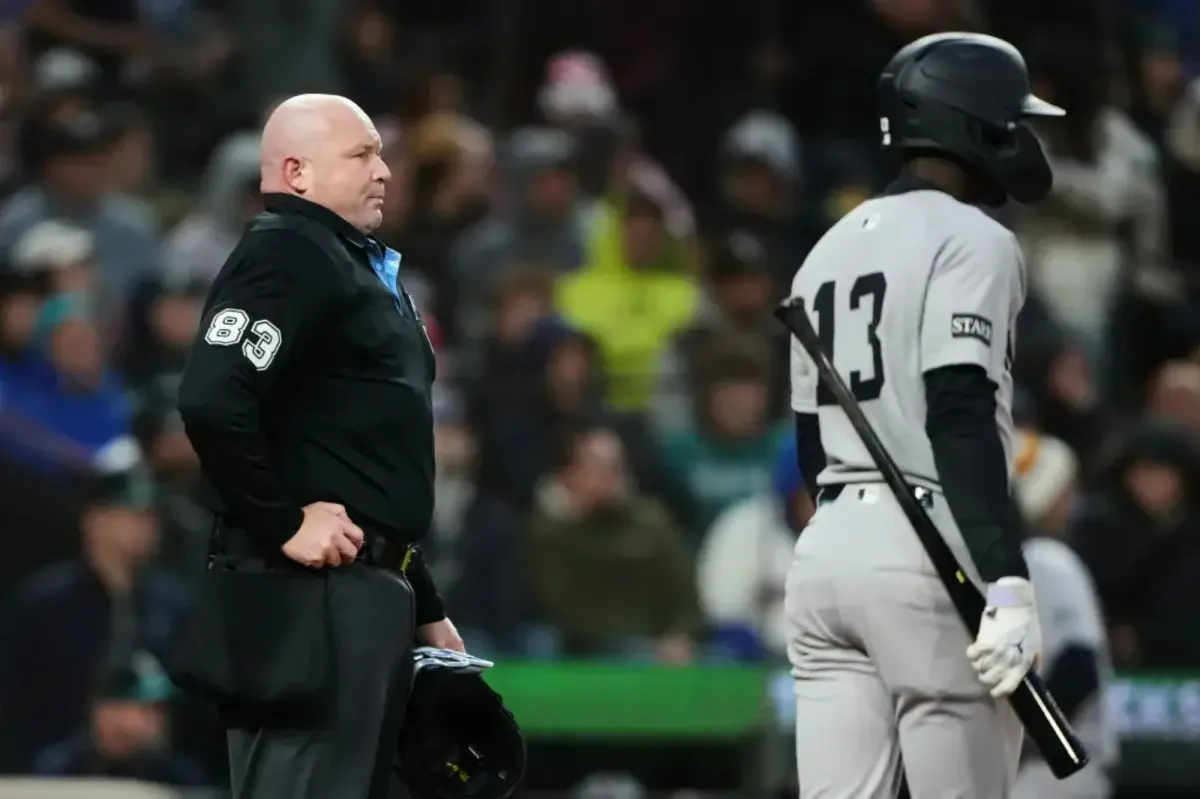 Yankees push ABS to the limit with five-for-five challenges, but fall 2-1 to Mariners