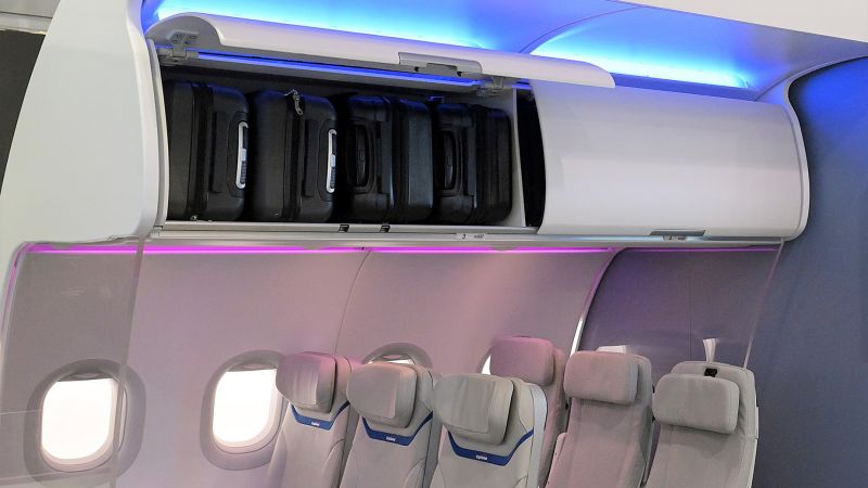 Revolutionary Overhead Aircraft Bins Set to Transform Inflight Experience