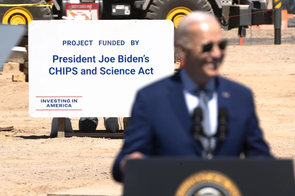 "TSMC Secures $6.6 Billion for Arizona Chip Factories"