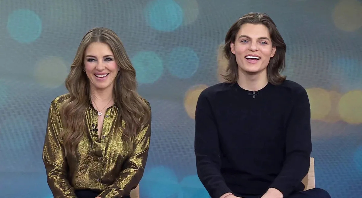 Featured image for "Elizabeth Hurley and Son Damian Discuss Filming Intimate Scenes for New Thriller"