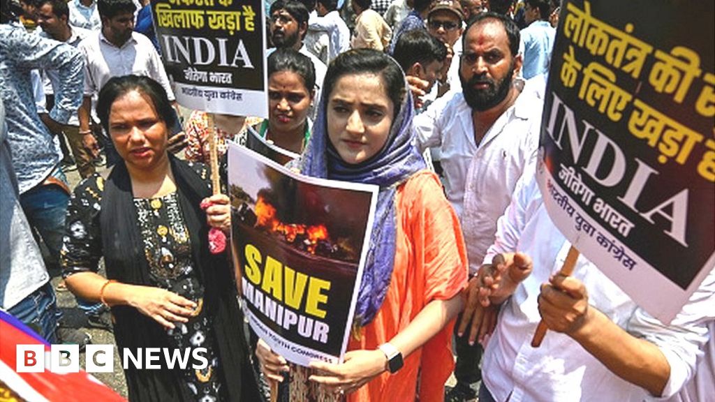 "Controversy Erupts as Indian Police Allegedly Parade Women Naked in Manipur"