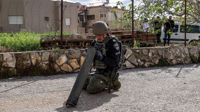 Lebanon fires rockets into Israel, sparking retaliation.