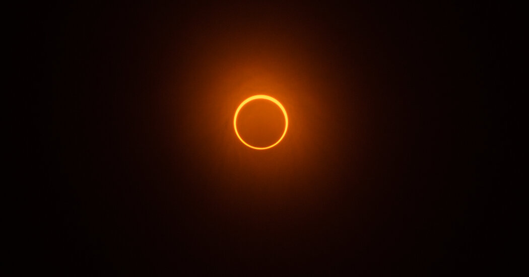 Featured image for Stunning Photos of the Ring of Fire Solar Eclipse