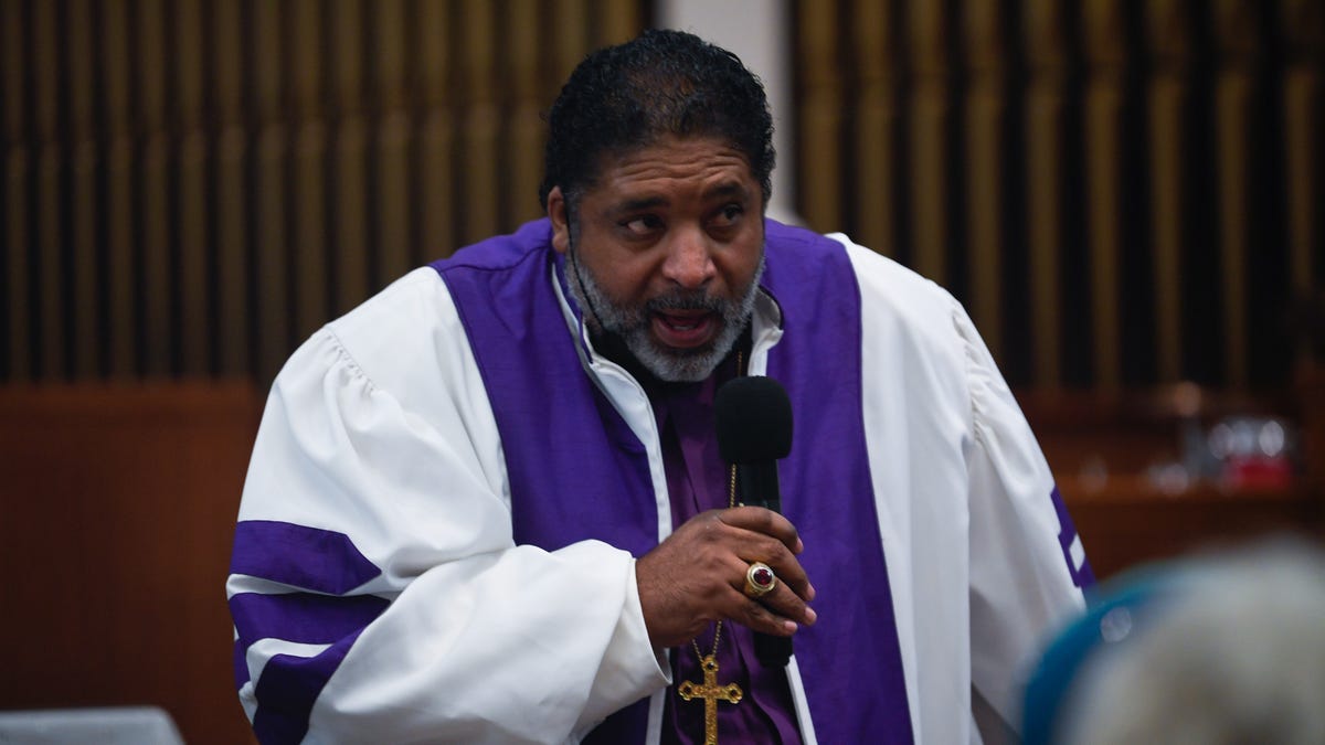 Featured image for Rev. William Barber II Addresses Removal from Theater, Advocates for Disability Rights