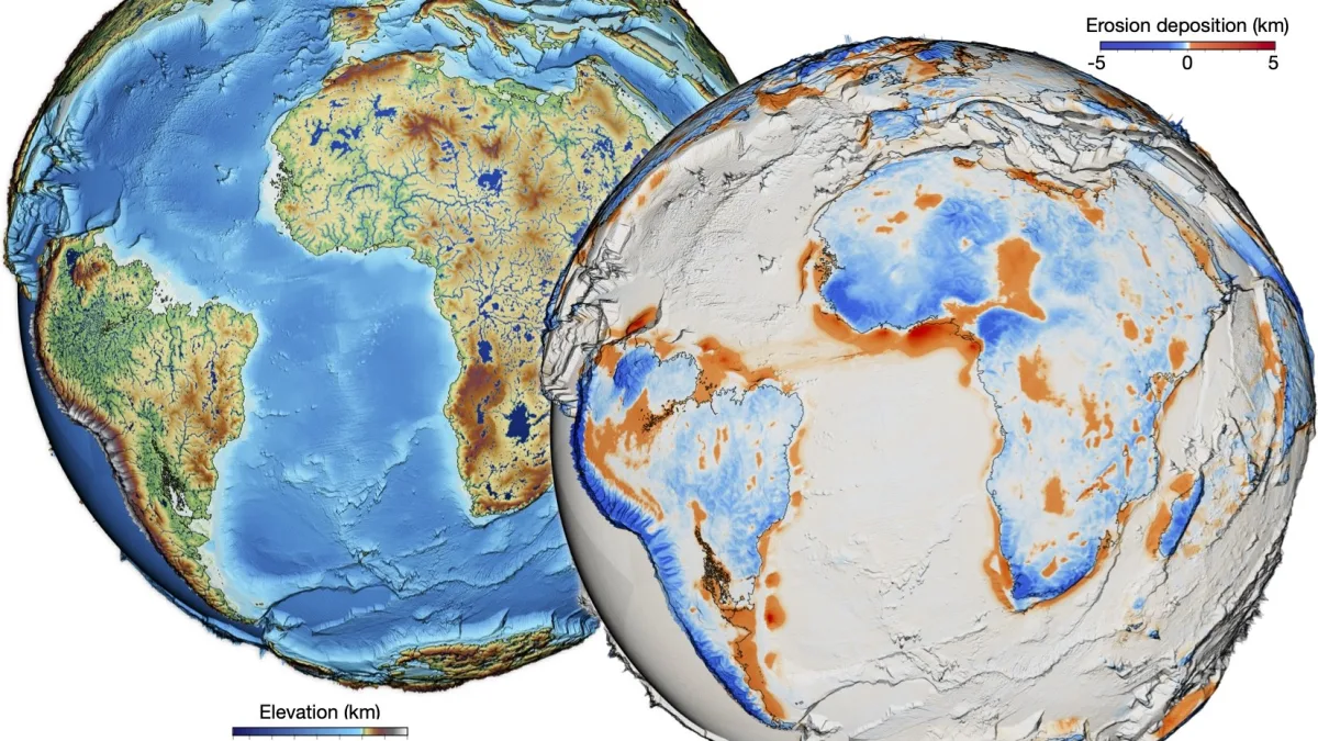 100 Million Years of Earth History Animated in Unprecedented Detail