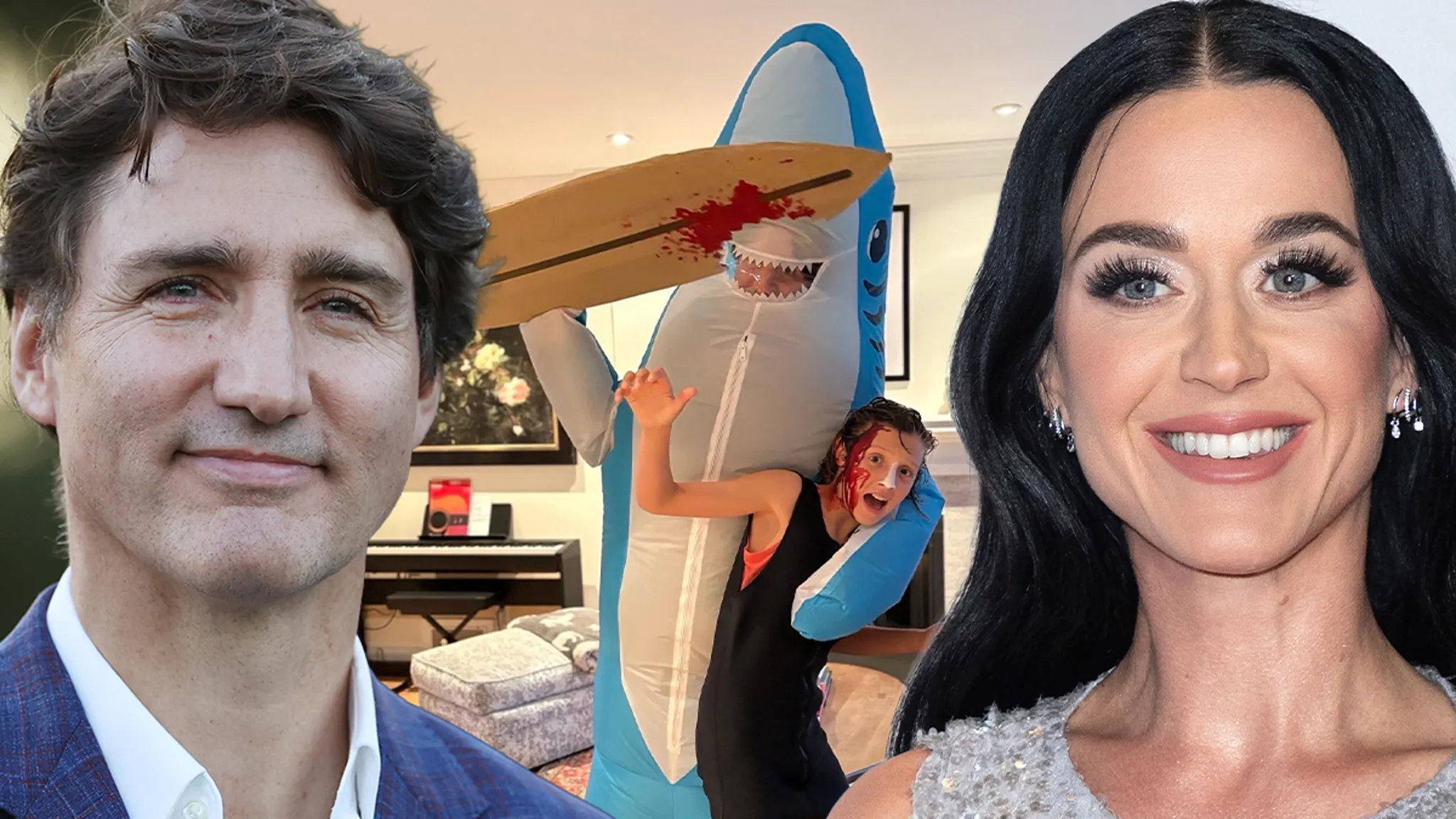 Featured image for Justin Trudeau's Halloween Costume Honors New Girlfriend Katy Perry