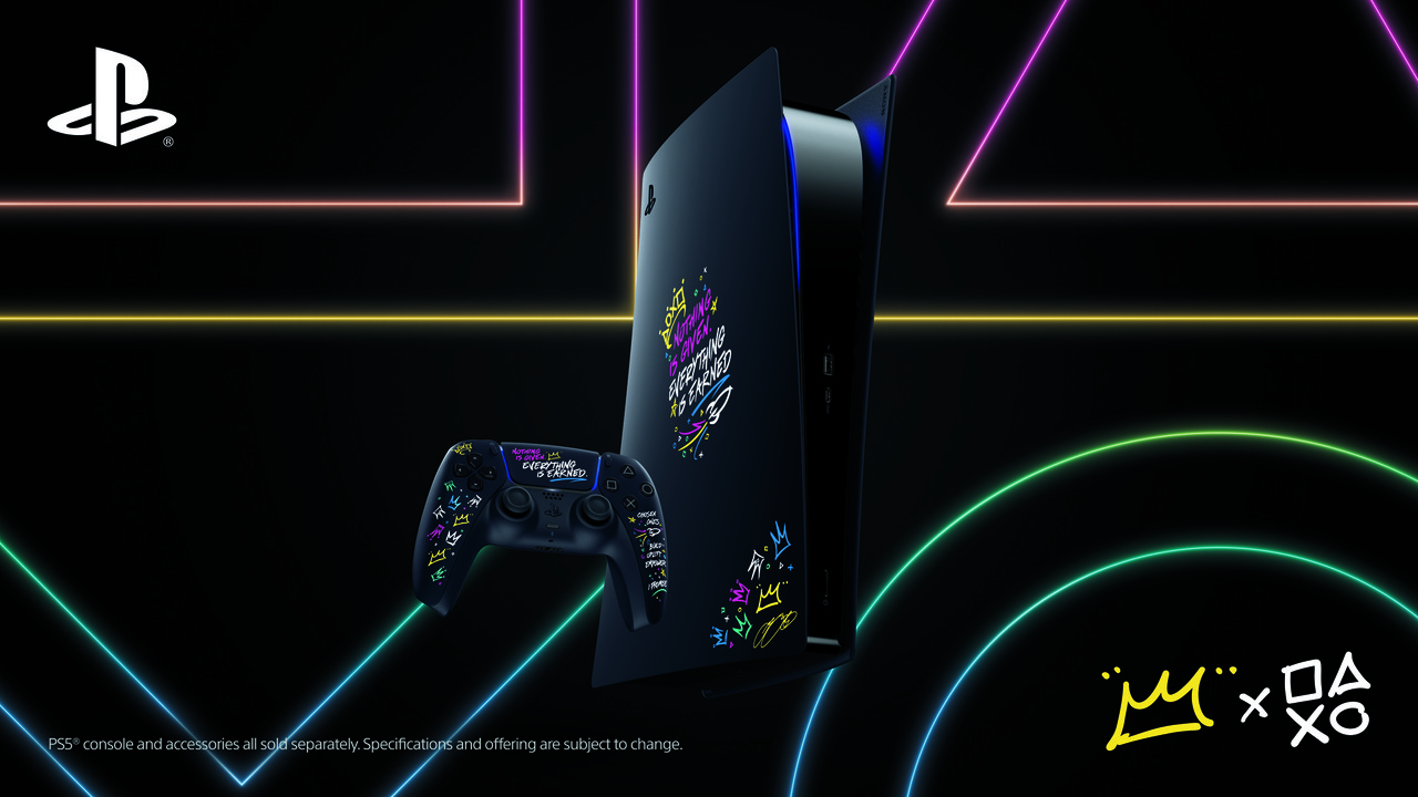 Featured image for "LeBron James collaborates with Sony for limited edition PS5 accessories"