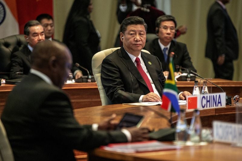 Featured image for "Chinese President Xi to Forge Alliances with African Leaders at BRICS Summit"