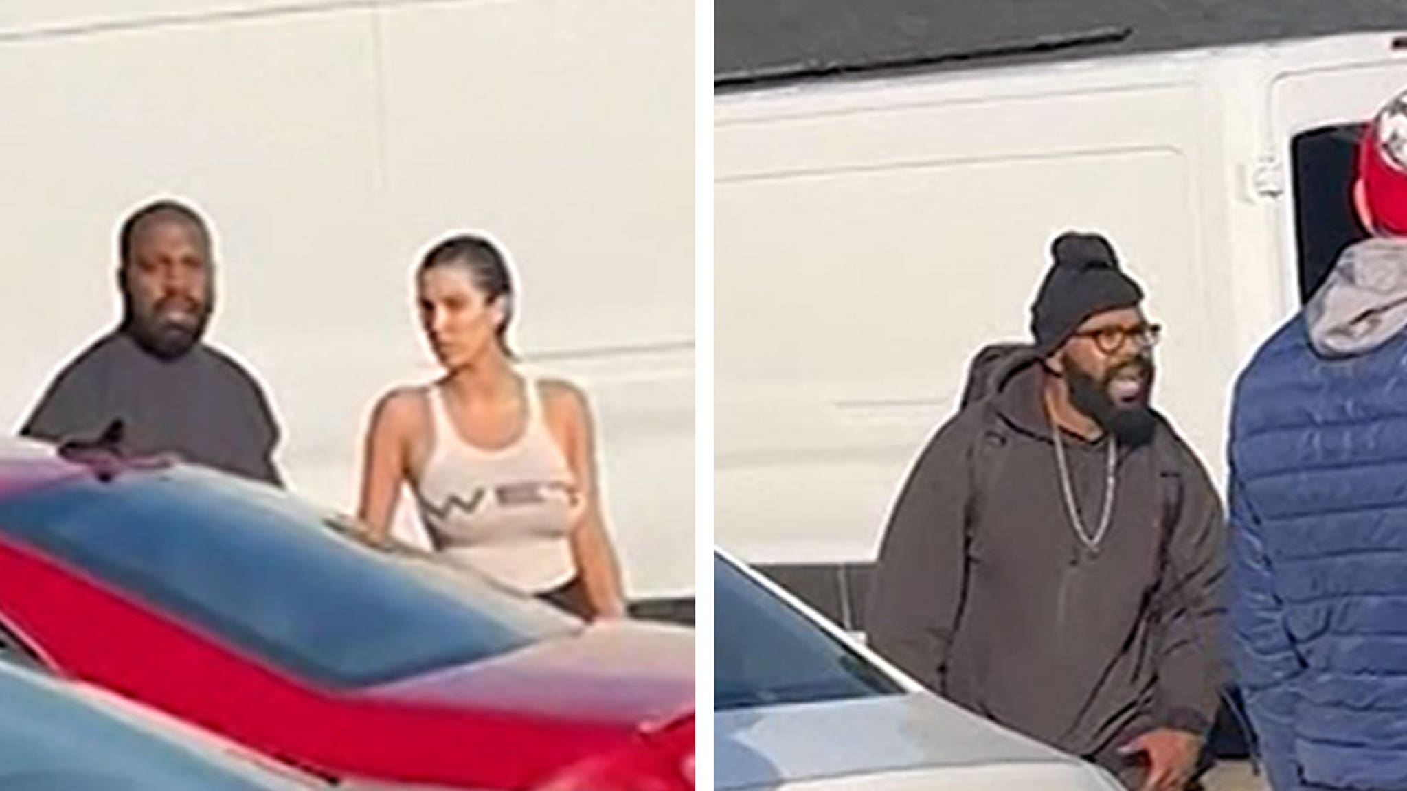 Kanye West and Bianca Censori Confronted by Stranger in L.A.