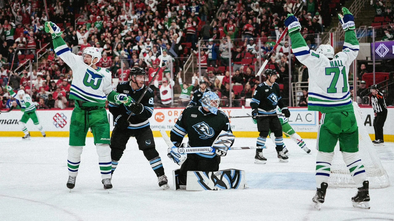 Canes Rally to Stun Mammoth on Whalers Night with Late Three-Goal Surge